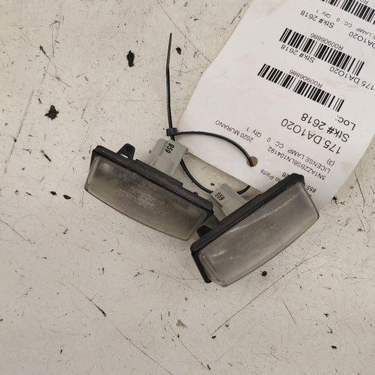 Nissan Murano License Plate Light Lamp  2020 2021 2022 2023