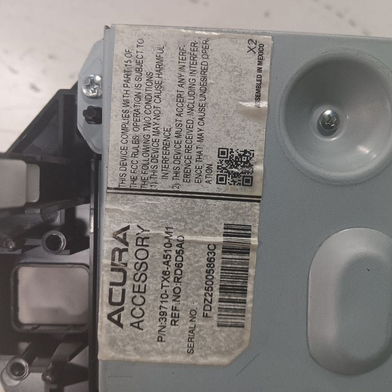39711TX6A51 Screen Display Only With Navigation Upper Fits 16-18 Acura ILX