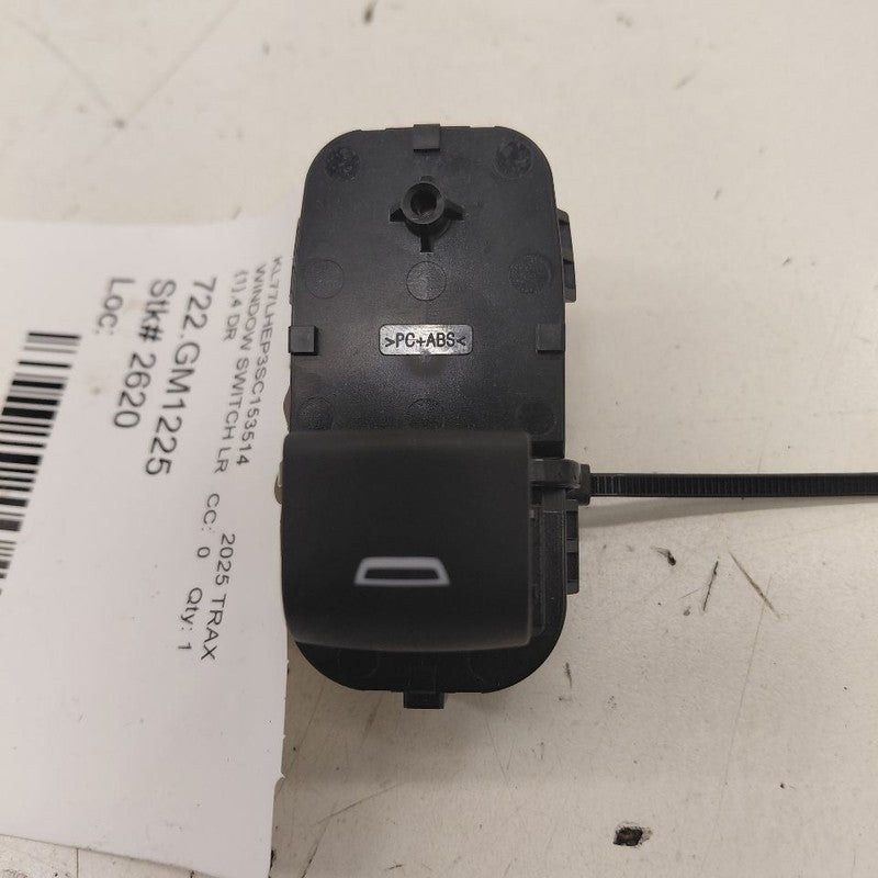 Chevy Trax Window Switch Power Left Driver Rear  2025 2024
