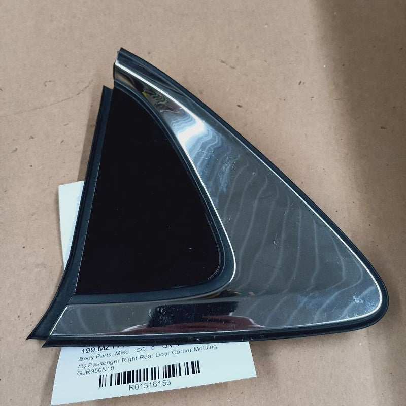 Mazda 6 Passenger Right Rear Door Corner Molding {GJR950N10} 2018 2019