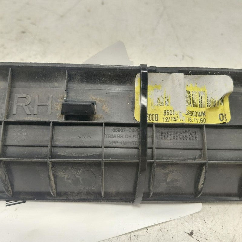 Kia Sorento Sill Trim Plate Door Jam Threshold Right Passenger Rear  2