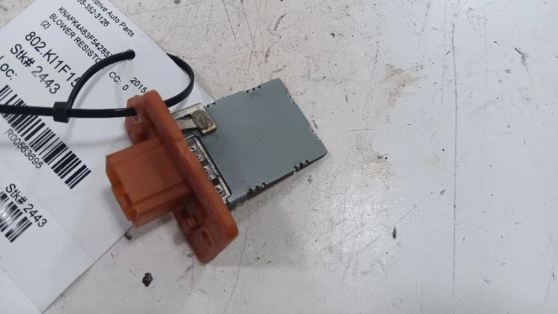 Kia Forte Blower Resistor Fan Motor Speed Resistor  2014 2015 2016 201