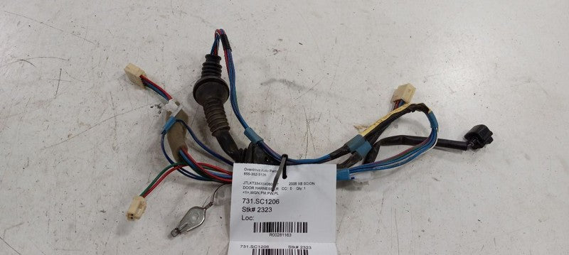 Scion XB Door Harness Wire Wiring Left Rear 2004 2005 2006 OEM