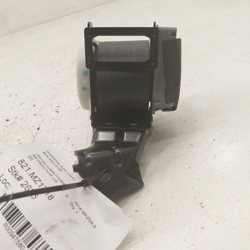Mazda 6 Seat Belt Strap Retractor Left Driver Rear Back  2018 2019 202