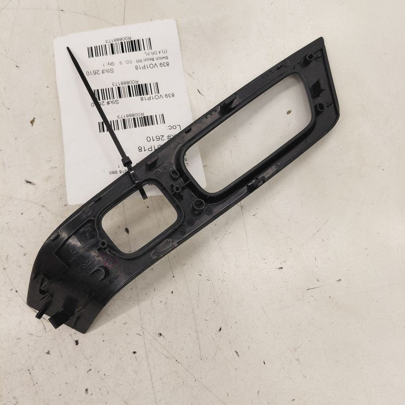 Volvo S60 Window Switch Bezel Trim Right Rear  2018 2017 2016