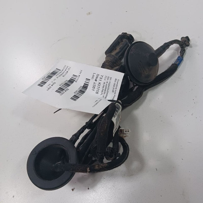Kia Sorento Door Harness Wire Wiring Left Driver Rear  2018 2017 2016 