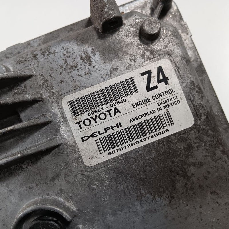 896610Z640 Engine ECM Electronic Control Module Left Hand Fender 15-16 Toyota Corolla