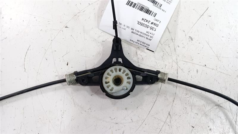 Left Rear Window Regulator Track Fits 10-13 MAZDA 3 OEM