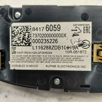 Temperature Control Heat Heater AC Switch With Heated Seat Opt KA1 17 