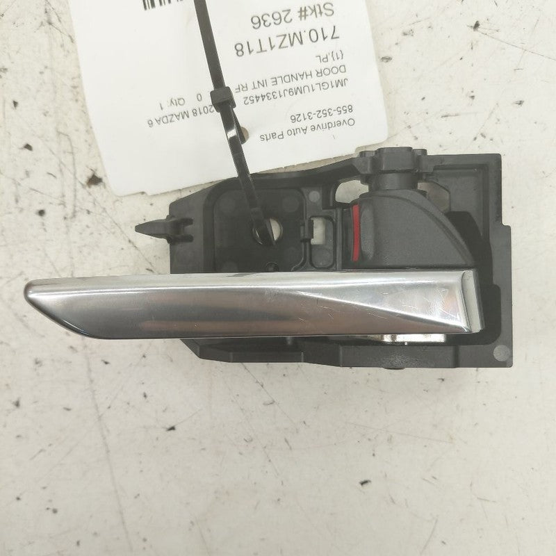 Mazda 6 Door Handle Right Passenger Front Interior Inside  2018 2019 2