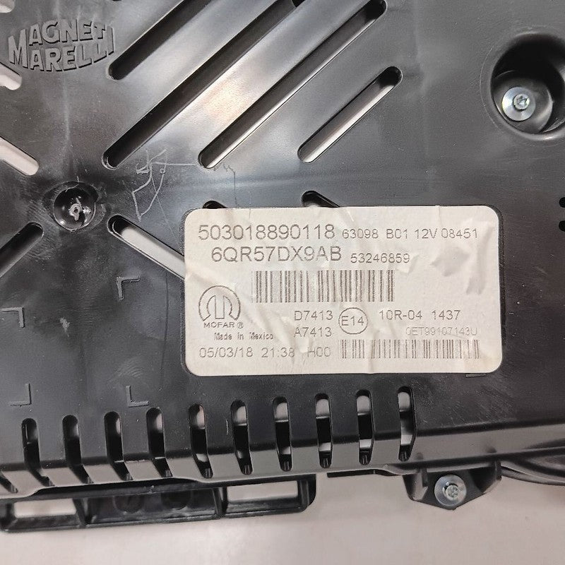 Speedometer Cluster 160 MPH 7.00'' Display Screen Fits 18 Jeep Compass