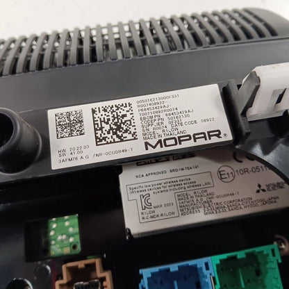 Audio Equipment Radio Receiver 8.4" Touch Screen Fits 22-23 Jeep Compass