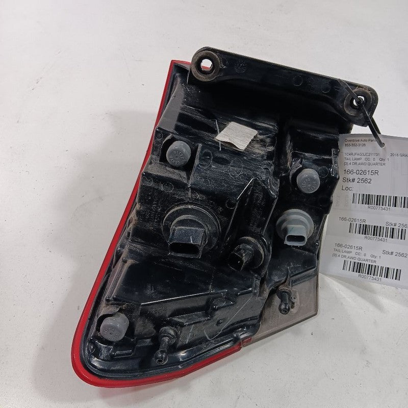 Passenger Right Tail Light Brake Lamp Wk Body VIN E Or F 14-22 Grand Cherokee