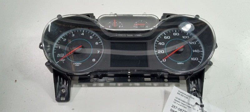 Speedometer VIN B 4th Digit New Style MPH US Market Fits 16 CRUZE OEM