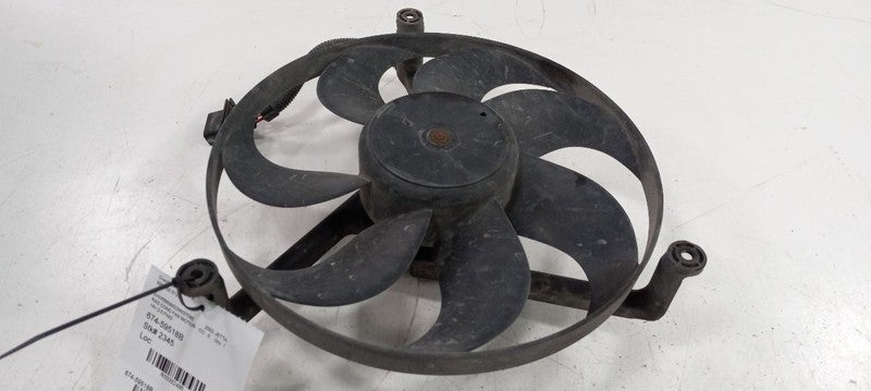 Radiator Cooling Fan Motor Assembly Single Fan Fits 00-03 AUDI TT  OEM