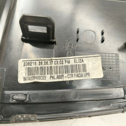 Kia Optima Radio Bezel Trim Dash Surround  2018 2017 2016 OEM