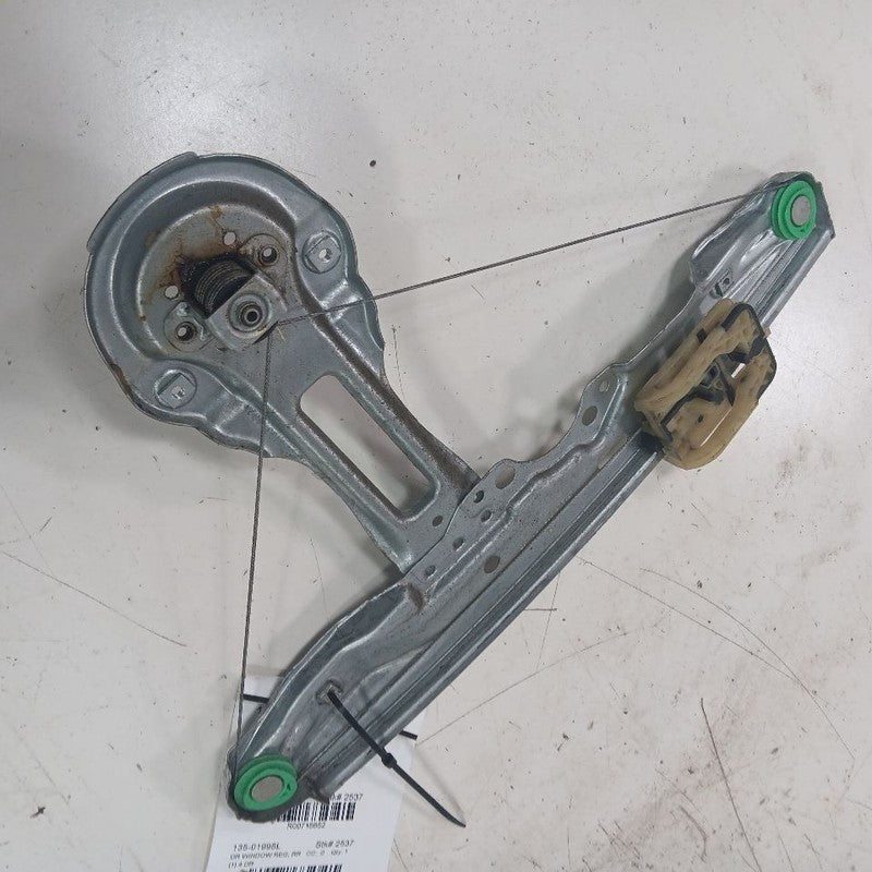 Driver Left Rear Window Regulator Manual Track Fits 12-18 Ford Focus O