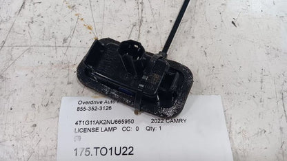 Toyota Camry License Plate Light Lamp  2021 2022 2023