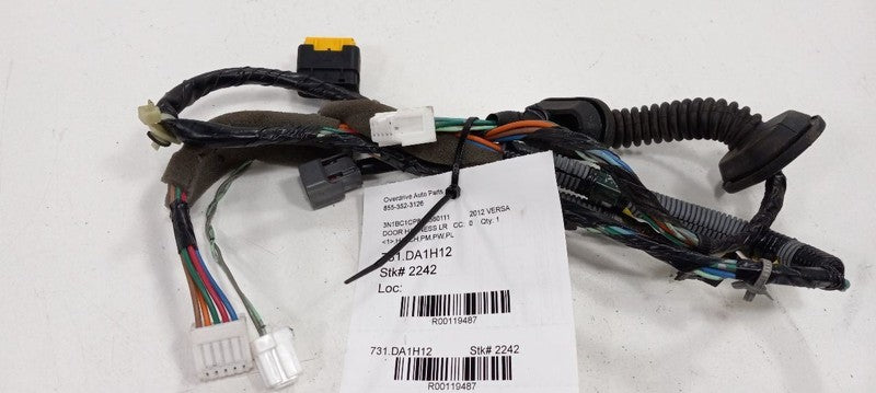Nissan Versa Door Harness Wire Wiring Left Rear 2009 2010 2011 2012 OE