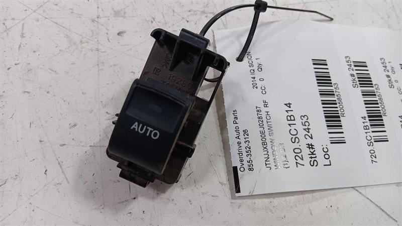Toyota Scion IQ Power Window Switch Right Passenger Front  2011 2012 2013 2014 2