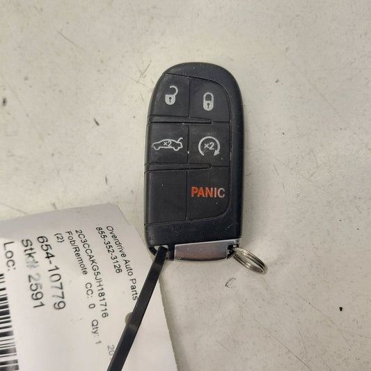 Fob Remote Five Button Fits 11-18 Chrysler 300