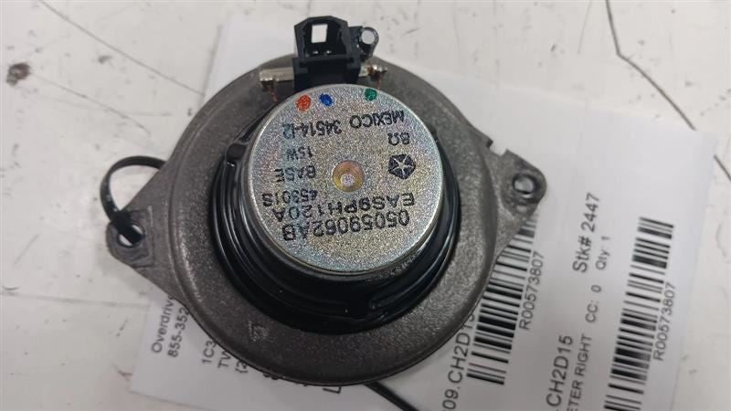 2015 Dodge Dart Tweeter Right Passenger Tweeter Speaker