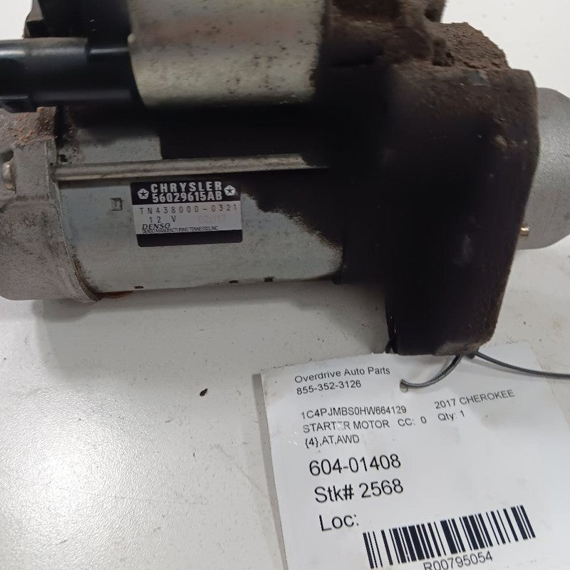 Engine Starter Motor Fits 15-22 Jeep Cherokee OEM