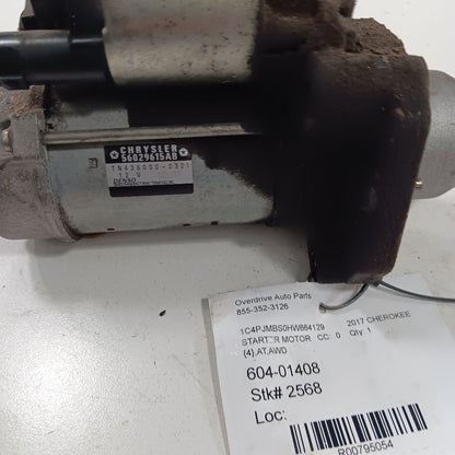Engine Starter Motor Fits 15-22 Jeep Cherokee OEM