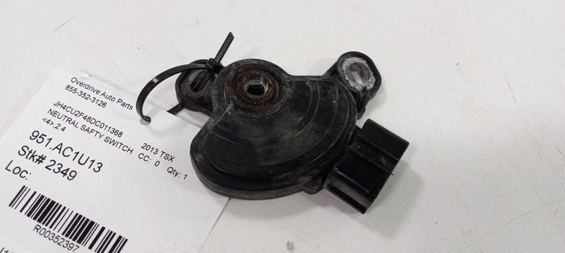 Acura TSX Neutral Safety Switch Automatic Transmission Gear Selection 