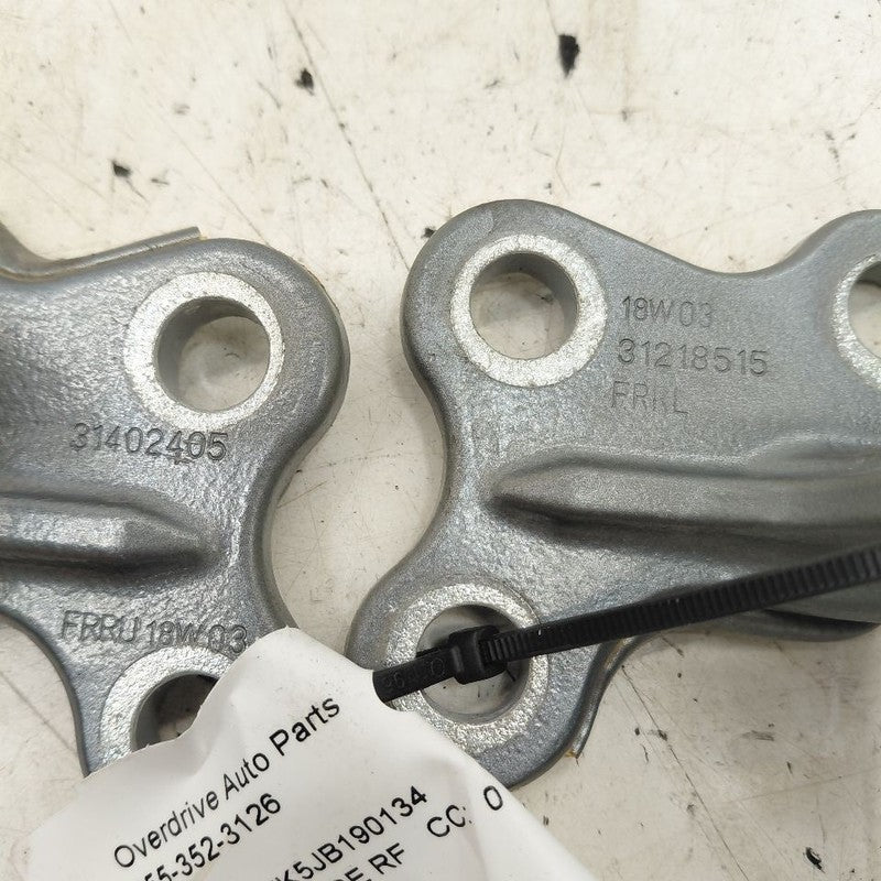 Volvo S60 Door Hinge Set Right Front Passenger  2018 2017 2016