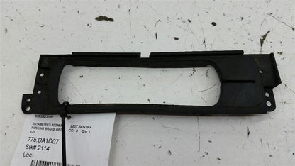 Nissan Sentra Parking Brake Bezel Emergency Handle Lever Trim OEM 2007