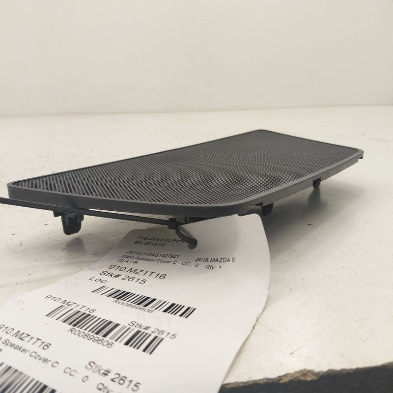 Mazda 6 Dash Speaker Cover Center Middle  2016 2015 2014