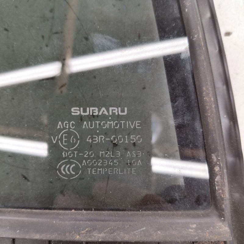 Left Rear Door Vent Glass Window Fits 24-25 XV Subaru Crosstrek