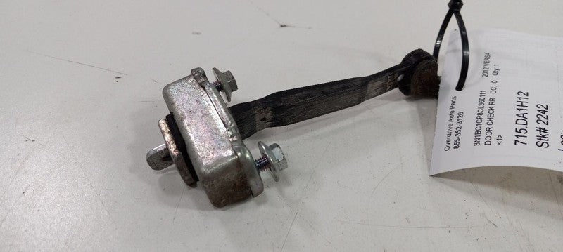 Nissan Versa Door Check Right Passenger Rear Hinge Stopper Detent 2009
