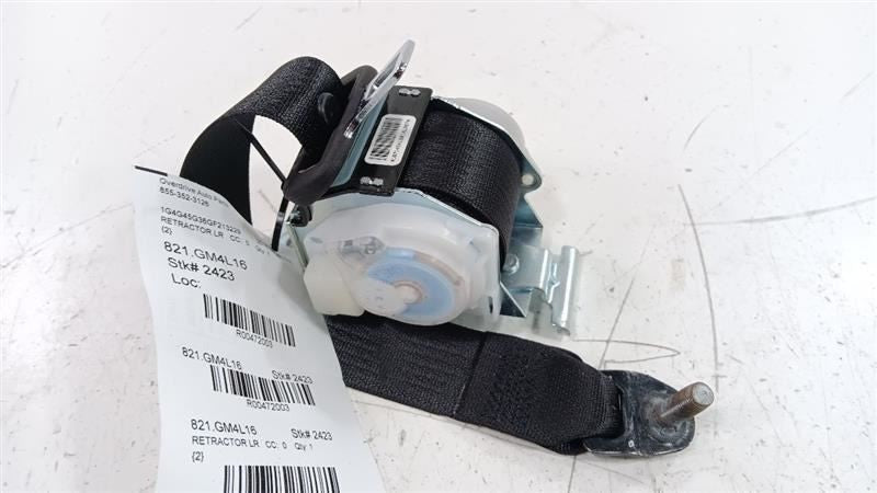 Buick Lacrosse Seat Belt Strap Retractor Left Rear Back 2013 2014 2015 20