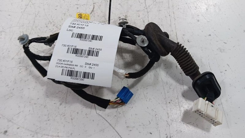 Kia Forte Door Harness Wire Wiring Right Passenger Rear  2014 2015 2016