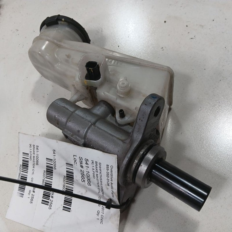46100TGGA11 Brake Master Cylinder Europe Built Hatchback Fits 17-21 Honda Civic
