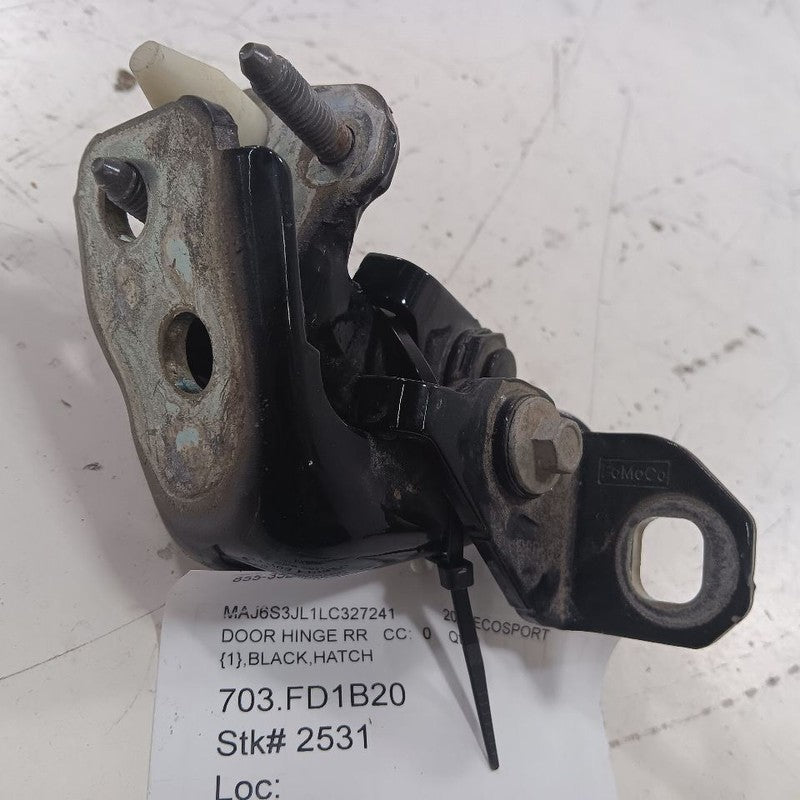 Ford Ecosport Door Hinge Set Right Rear Passenger  2022 2021 2020 2019