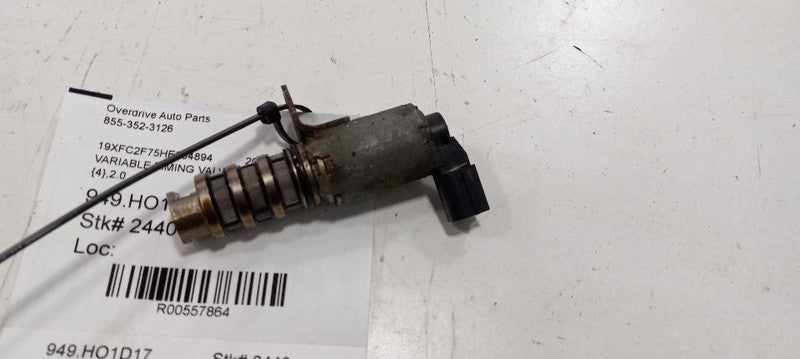 Honda Civic Variable Timing Gear Oil Control Valve Solenoid Cylinder Head 2017 