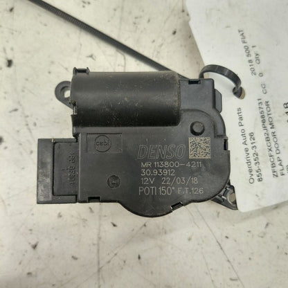 2018 Fiat 500 X Model Flap Door Motor Heater AC Door Actuator