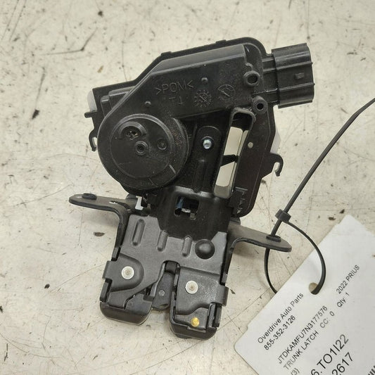 Toyota Prius Trunk Latch  2022 2021 2020