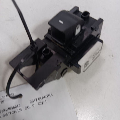 Hyundai Elantra Window Switch Power Left Driver Rear  2017 2018 2019 2020