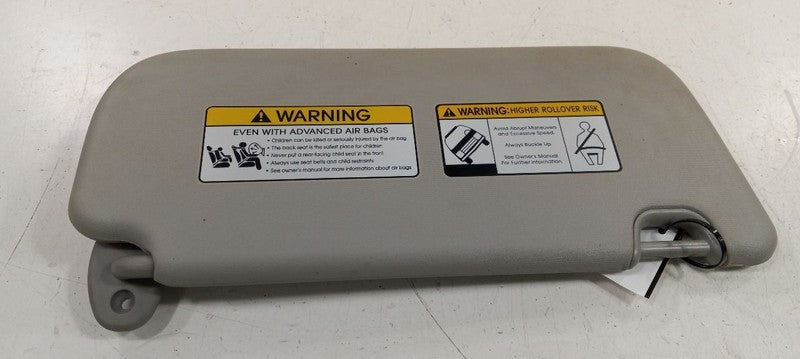 Driver Left Sun Visor Model Illuminated Without Sunroof Fits 14-19 Kia