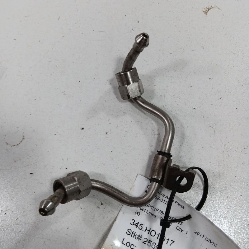 Honda Civic Gas Fuel Line  1.5L 2018 2017 2016 OEM