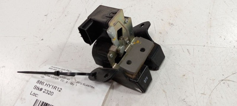 Hyundai Elantra Trunk Latch 2009 2010 2011 2012 OEM