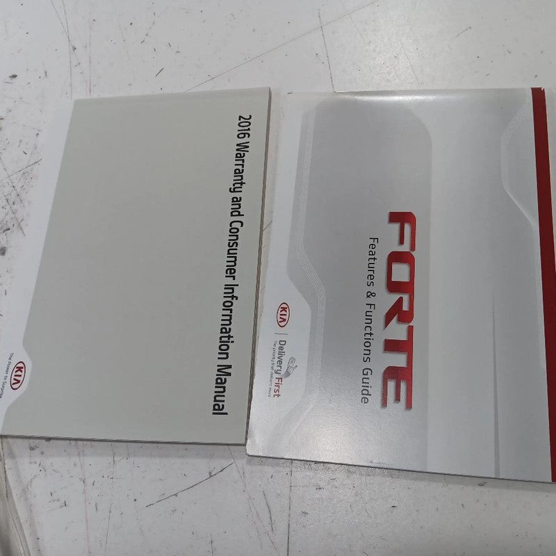 Kia Forte Owners Manual  2016 OEM