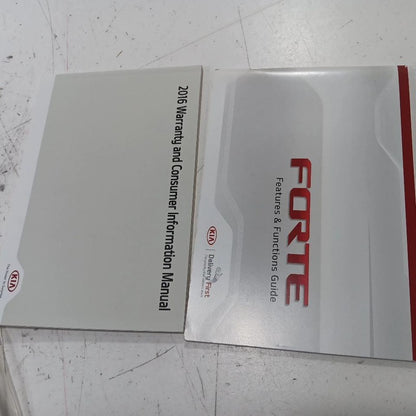 Kia Forte Owners Manual  2016 OEM