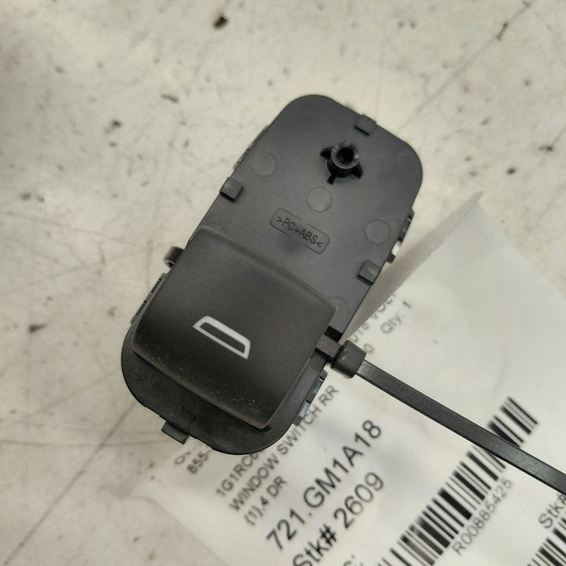 Chevy Volt Power Window Switch Right Passenger Rear  2019 2018 2017 20