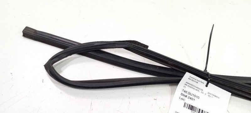 Subaru Tribeca Door Glass Window Seal Rubber Right Passenger Rear Back