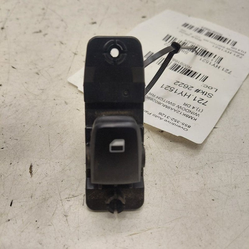 Hyundai Kona Power Window Switch Right Passenger Rear  2021 2020 2019